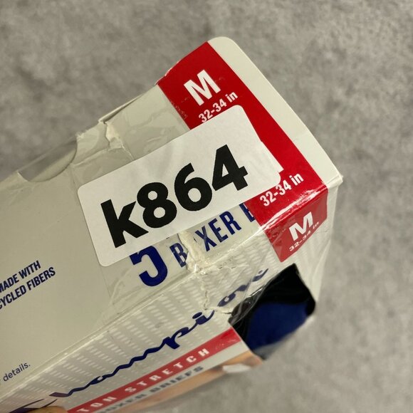 NEW Champion Men's M Cotton Stretch Boxer Briefs 5-Pack Multicolor - Picture 4 of 4